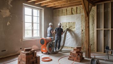Isolation des murs par insufflation : avis et limites